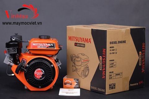 Máy nổ, động cơ chạy dầu Mitsuyama TL170D