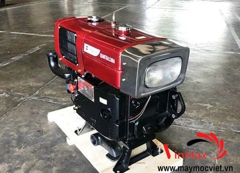 Máy Nổ Dầu 24Hp QUANTRAI ZS1115N (D24 Gió)