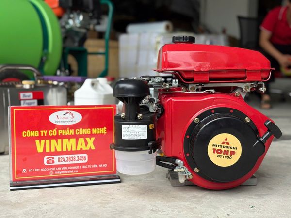 Máy nổ, động cơ xăng Mitsubishi Nhật Bản GT1000LN cốt lệch