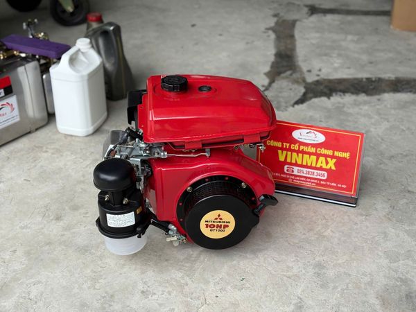 Máy nổ, động cơ xăng Mitsubishi Nhật Bản GT1000LN cốt lệch