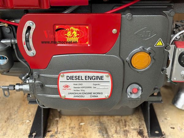 ĐỘNG CƠ DẦU DIESEL JIANGDONG D42 ĐỀ ĐIỆN - LÀM MÁT BẰNG NƯỚC