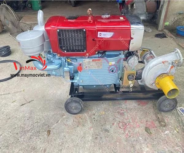 Đầu nổ Diesel QuanTrai D24 S1115ND gió đèn đề