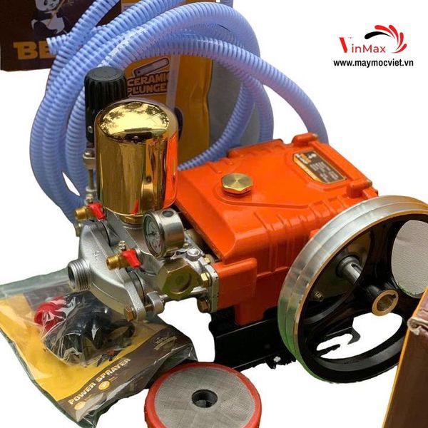 Đầu Phun Xịt Áp Lực 2Hp Bear BE-49CP Piston Sứ