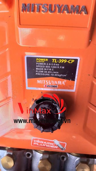 Đầu Xịt Áp Lực Mitsuyama 2HP TL-399-CP Piston Sứ