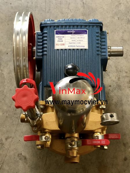 Đầu xịt áp lực Wonju WJ-120B công suất 7hp
