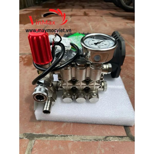Đầu rửa xe cao áp Anovin 3000SU tay hồi rời cao cấp sử dụng cho động cơ 3-3,5kw trục 24mm