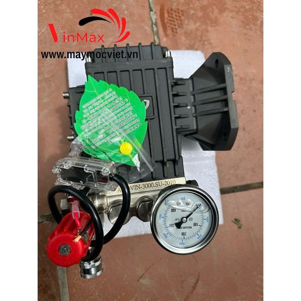 Đầu rửa xe cao áp Anovin 3000SU tay hồi rời cao cấp sử dụng cho động cơ 3-3,5kw trục 24mm