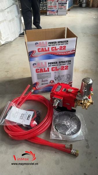 Đầu xịt rửa Cali CL22 đỏ 1HP