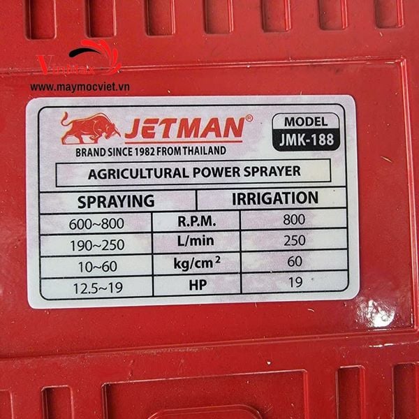 Đầu Phun Xịt 20Hp Jetman JM188