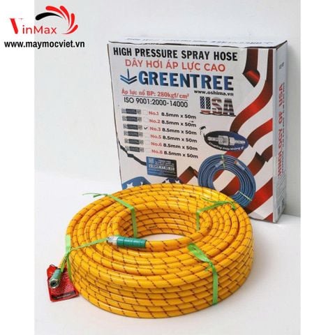 Dây hơi Green Tree No.2 8.5mm x 50m vàng