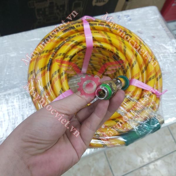 Dây hơi áp lực, dây hơi Hàn Quốc, dây phun xịt rửa 3 lớp 20m