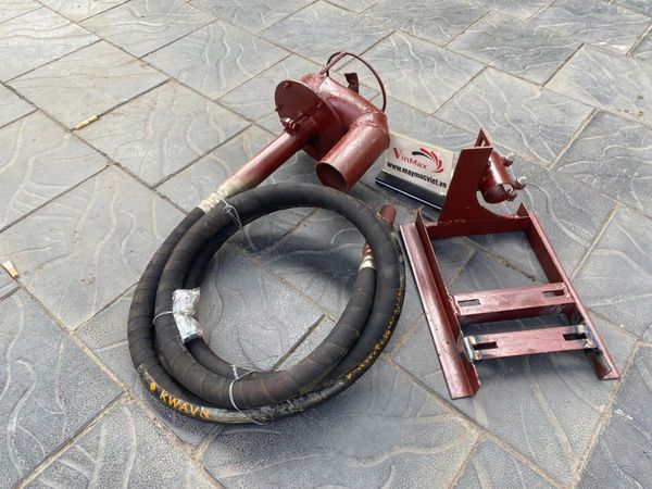 Máy hút bùn, chất thải dây mềm 6 mét 3 pha Turbo TBH63