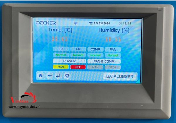 Máy hút ẩm công nghiệp DECKER DID-500 (500 lít/ngày)