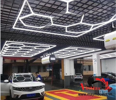 Đèn led tổ ong chăm sóc xe