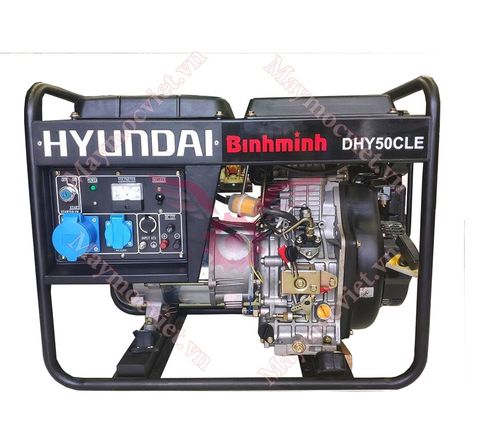 Máy phát điện chạy dầu 4.2kw DHY50CLE Hyundai