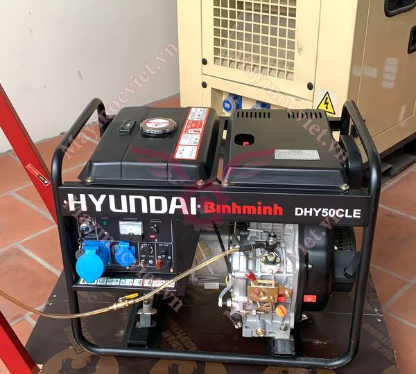 Máy phát điện chạy dầu 4.2kw DHY50CLE Hyundai