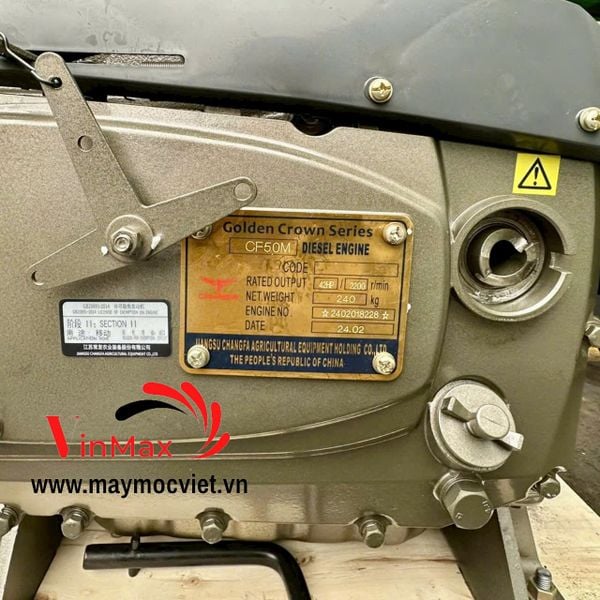 Máy Nổ – Động Cơ Dầu Changfa 50HP CF50M (D50 Nước Đề)
