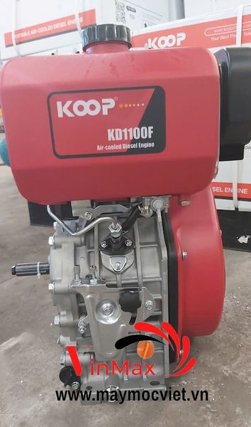 Động Cơ Dầu 12.7HP Koop KD1100F Có Đề