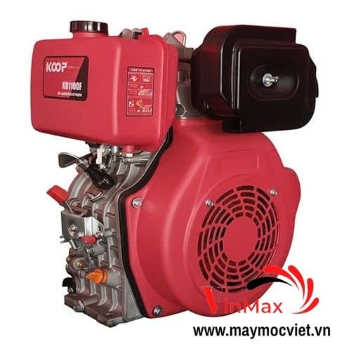 Động Cơ Dầu 12.7HP Koop KD1100F Có Đề