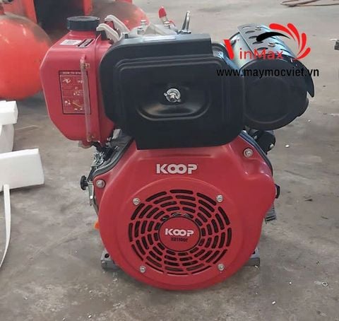 Động Cơ Diesel Koop 19HP KD292F Đề Nổ