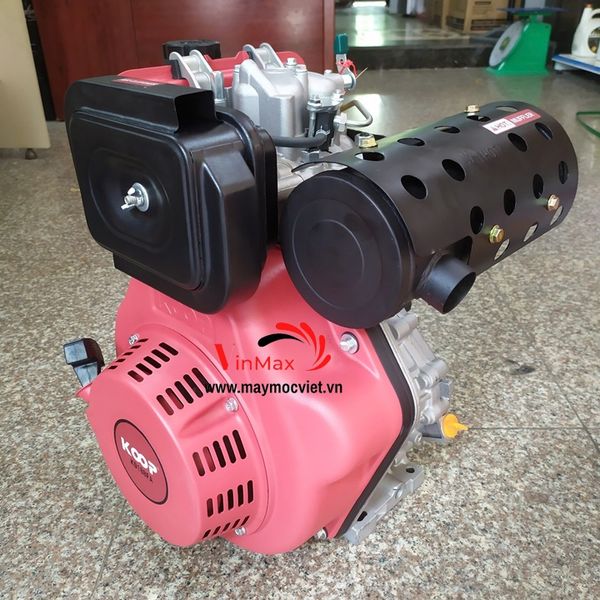 Động Cơ Diesel Koop 19HP KD292F Đề Nổ