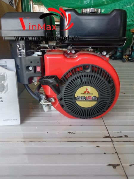 Động cơ Mitsubishi Nhật Bản GB18G 6.5HP - Lọc gió khô