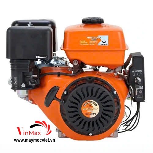 Động Cơ Xăng Mitsuyama Platinum 16Hp TLP-420RPE Đề Điện