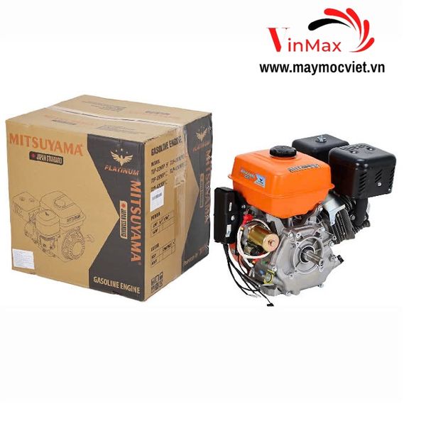 Động Cơ Xăng Mitsuyama Platinum 16Hp TLP-420RPE Đề Điện