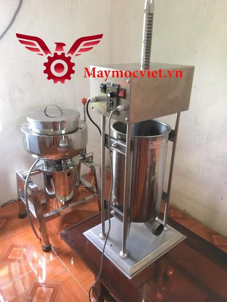 Máy đùn xúc xích, máy nhồi xúc xích tự động chạy điện VMX10