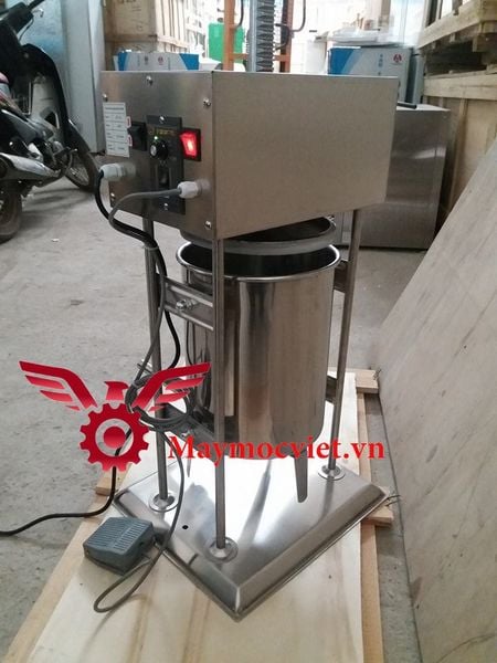 Máy đùn xúc xích, máy nhồi xúc xích tự động chạy điện VMX10