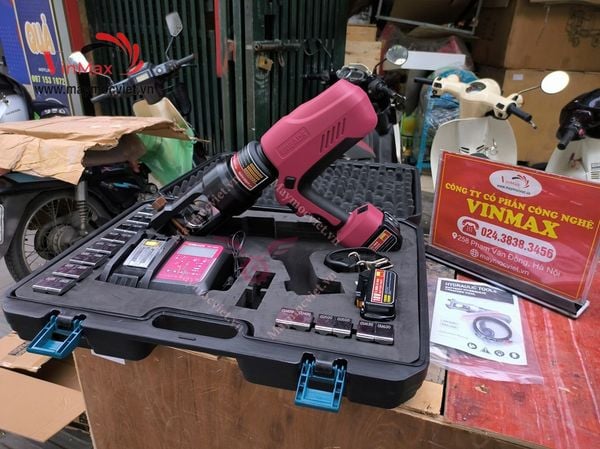 Máy bấm cos, kìm ép cos thủy lưc dùng pin EMEADS EBS-630