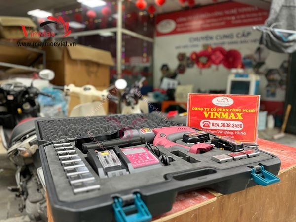 Máy bấm cos, kìm ép cos thủy lưc dùng pin EMEADS EBS-630