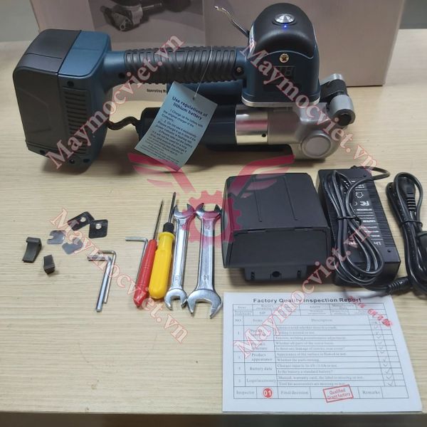 Máy xiết đai nhựa dùng Pin VM XDP19