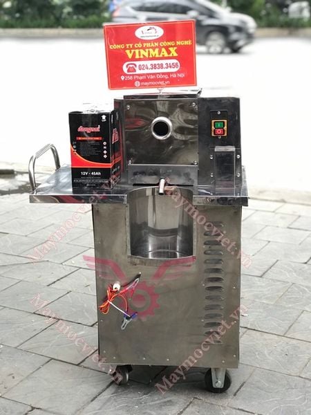 Máy ép mía có tủ bánh xe di chuyển Vinmax VME1245