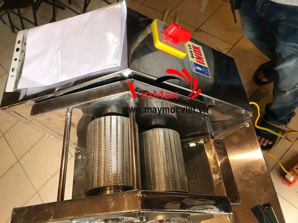 Máy ép mía siêu sạch 3 lô inox FD1