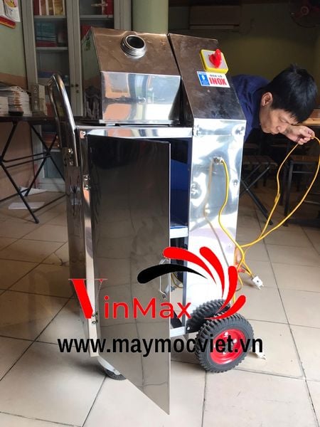 Máy ép mía siêu sạch 3 lô inox FD1