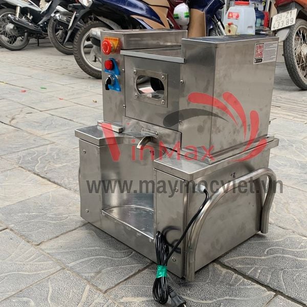 Máy ép mía  để bàn 2 cây siêu sạch 3 lô kim cương Vinmax F2-800
