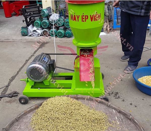 Máy ép cám viên trục đứng S200