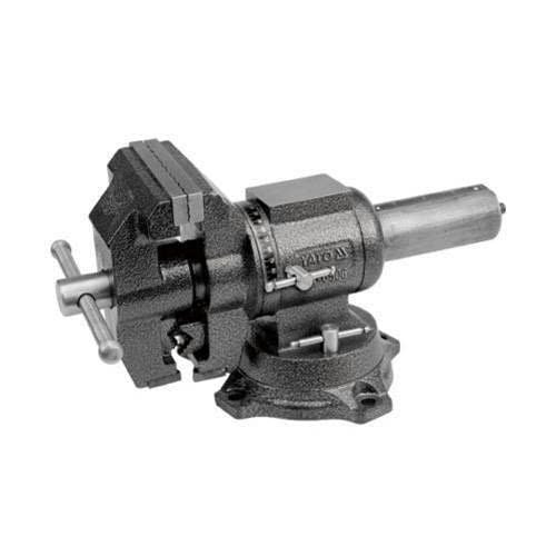 Ê tô bàn nguội có hàm kẹp ống đế xoay 360˚ 100mm và 125mm Yato YT-6505 - Ba Lan