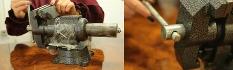 Ê tô bàn nguội có hàm kẹp ống đế xoay 360˚ 100mm và 125mm Yato YT-6505 - Ba Lan