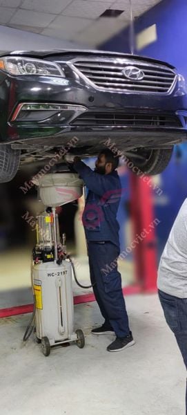 Máy hút dầu thải khí nén HC-2197