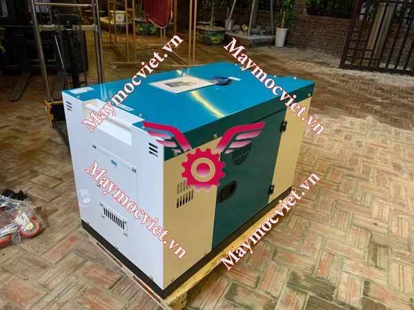 Máy phát điện chạy dầu 7kW Huspanda HD 8600S chống ồn