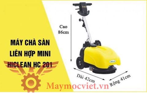 Máy chà sàn liên hợp mini HiClean HC 201