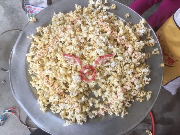 Máy nổ bắp rang bơ bằng Ga 1 Van có máng VN01