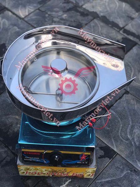 Máy nổ bắp rang bơ bằng Ga 1 Van có máng VN01