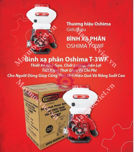 Máy phun thuốc khử trùng OSHIMA T-3WF (Thái Lan)