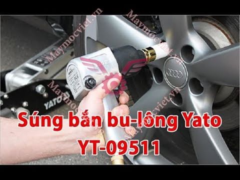 SÚNG BẮN BU-LÔNG 2 BÚA 550Nm YATO YT 09511