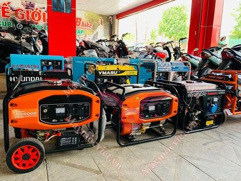 Máy phát điện xăng 3kw Huspanda H3600 giật nổ