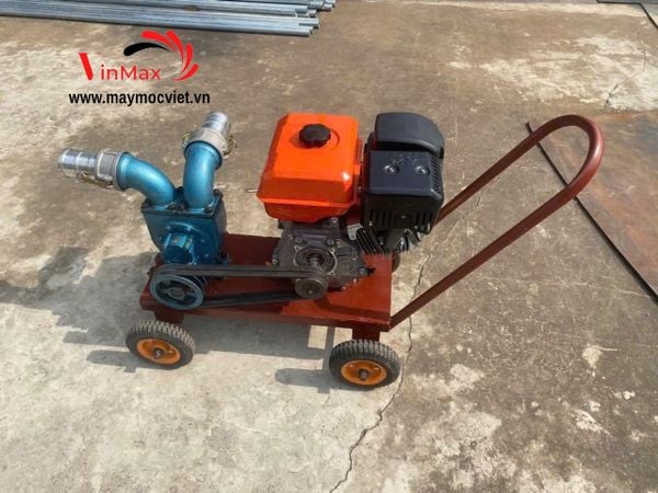 Bơm Nước, Bùn, Biogas Hút Chân Không Động Cơ Xăng 13HP Turbo TBH13