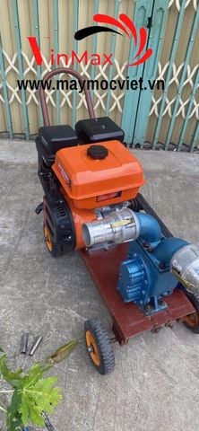 Bơm Nước, Bùn, Biogas Hút Chân Không Động Cơ Xăng 13HP Turbo TBH13